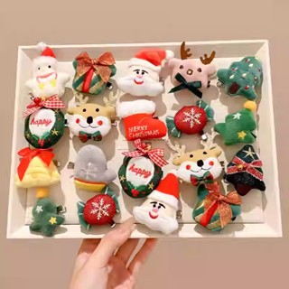 Merry Christmas/2024 เข็มกลัดคริสต์มาสใหม่
