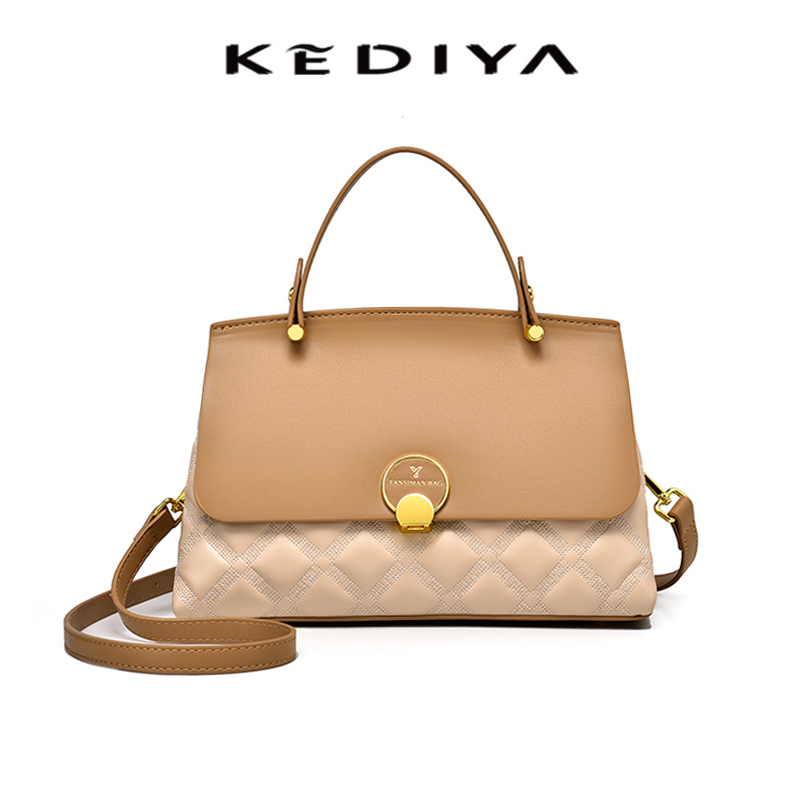 กระเป๋าถือ KEDIYA 2024 แฟชั่นกระเป๋าสะพายเกาหลีคุณภาพดีกระเป๋าสะพายข้างสําหรับผู้หญิง