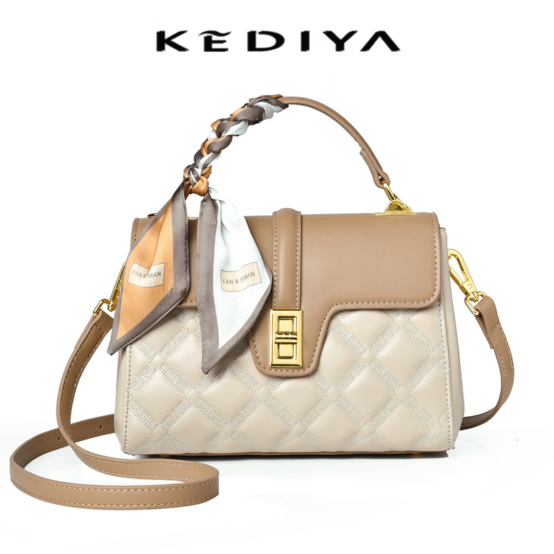 กระเป๋าถือ KEDIYA 2024 แฟชั่นกระเป๋าสะพายเกาหลีคุณภาพดีกระเป๋าสะพายข้างสําหรับผู้หญิง