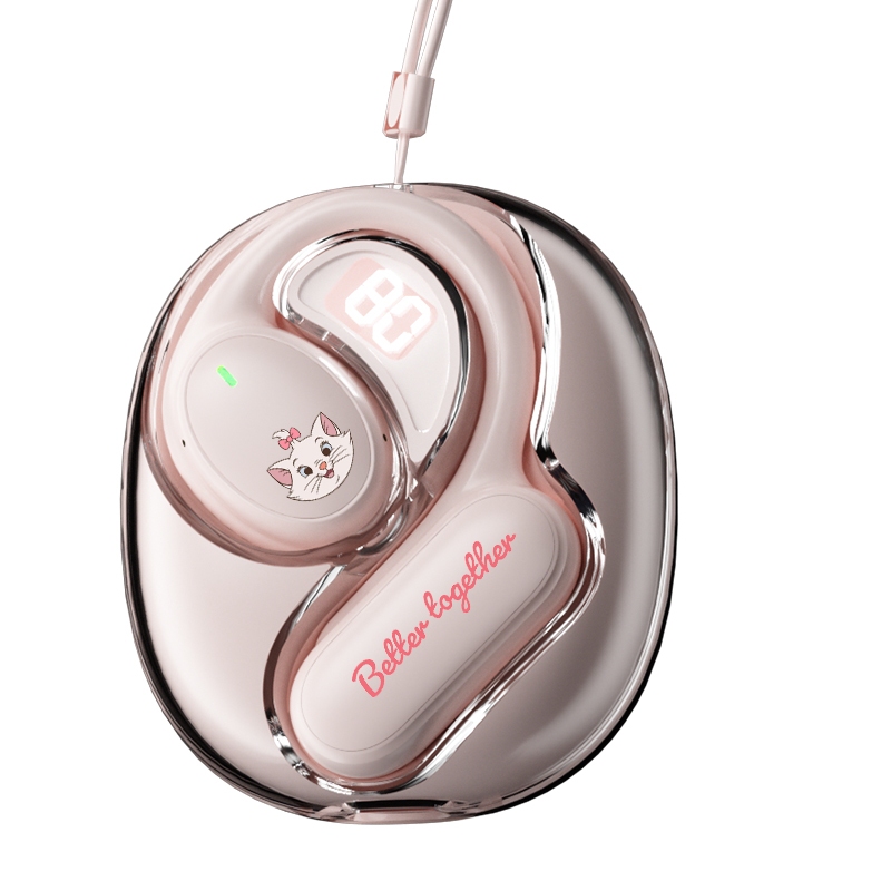 Disney C36 หูฟังบลูทูธหูฟังไร้สายสมาร์ททัชเพลงสําหรับเล่นเกมพร้อมไมโครโฟนบลูทูธ 5.4