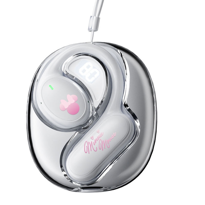 Disney C36 หูฟังบลูทูธหูฟังไร้สายสมาร์ททัชเพลงสําหรับเล่นเกมพร้อมไมโครโฟนบลูทูธ 5.4