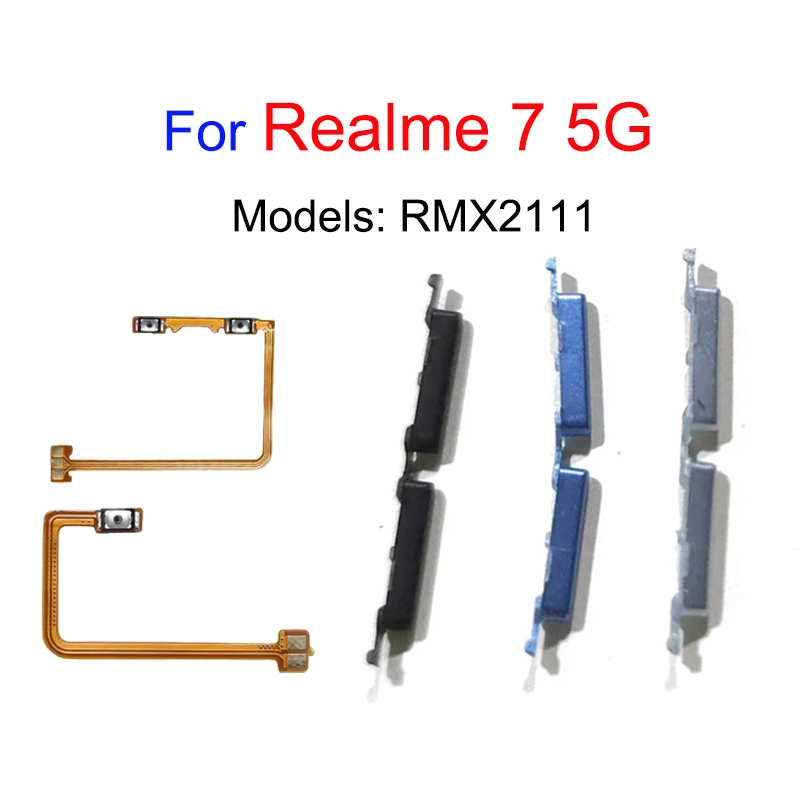 สําหรับปุ่มปรับระดับเสียง Realme 7 5G Flex และ Power Flex