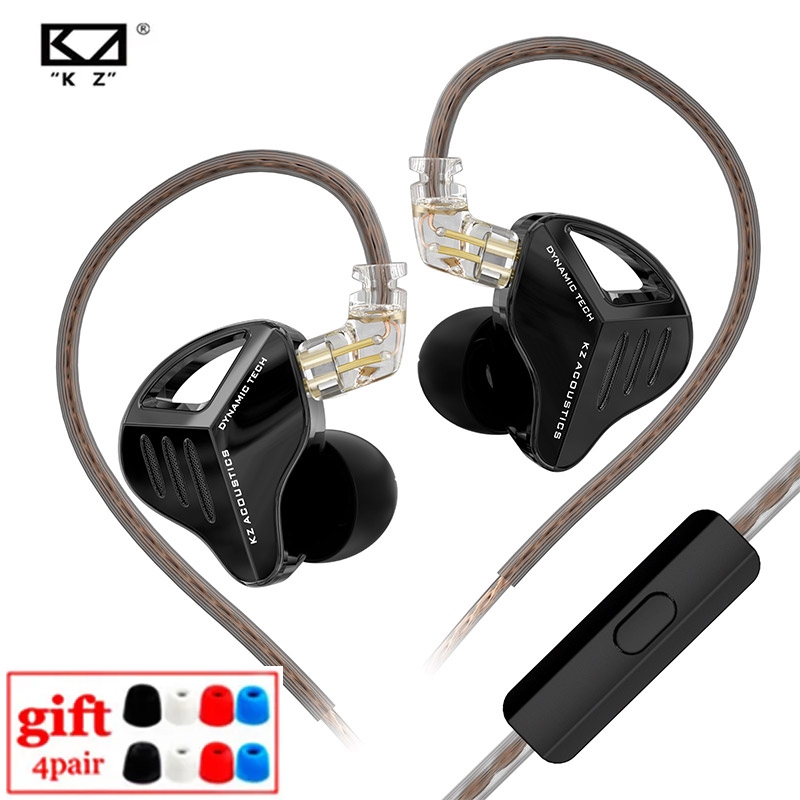 Kz ZVX PRO แบบไดนามิกหูฟังไฮไฟเบสหูฟัง In Ear Monitor หูฟังกีฬาชุดหูฟังตัดเสียงรบกวน EDX PRO