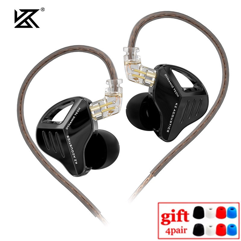 Kz ZVX PRO แบบไดนามิกหูฟังไฮไฟเบสหูฟัง In Ear Monitor หูฟังกีฬาชุดหูฟังตัดเสียงรบกวน AS16 PRO X