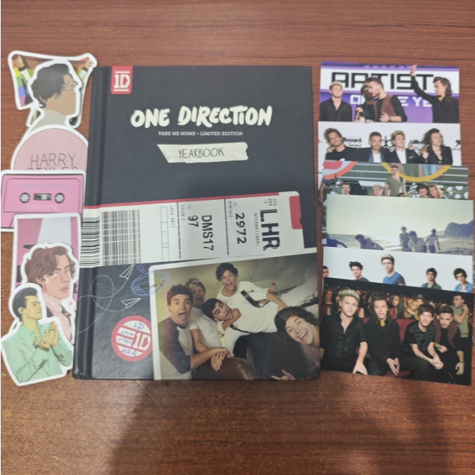 One Direction Take me Home CD อัลบั้ม Yearbook P197