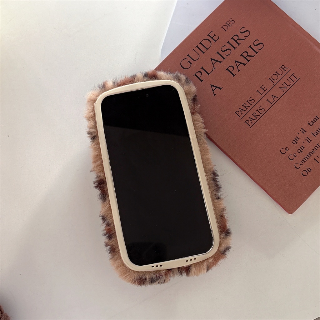 เคส iPhone เสือดาวตุ๊กตาคิตตี้สําหรับ iPhone 16 ProMax 15ProMax 15Plus 13 12 11 14 Case