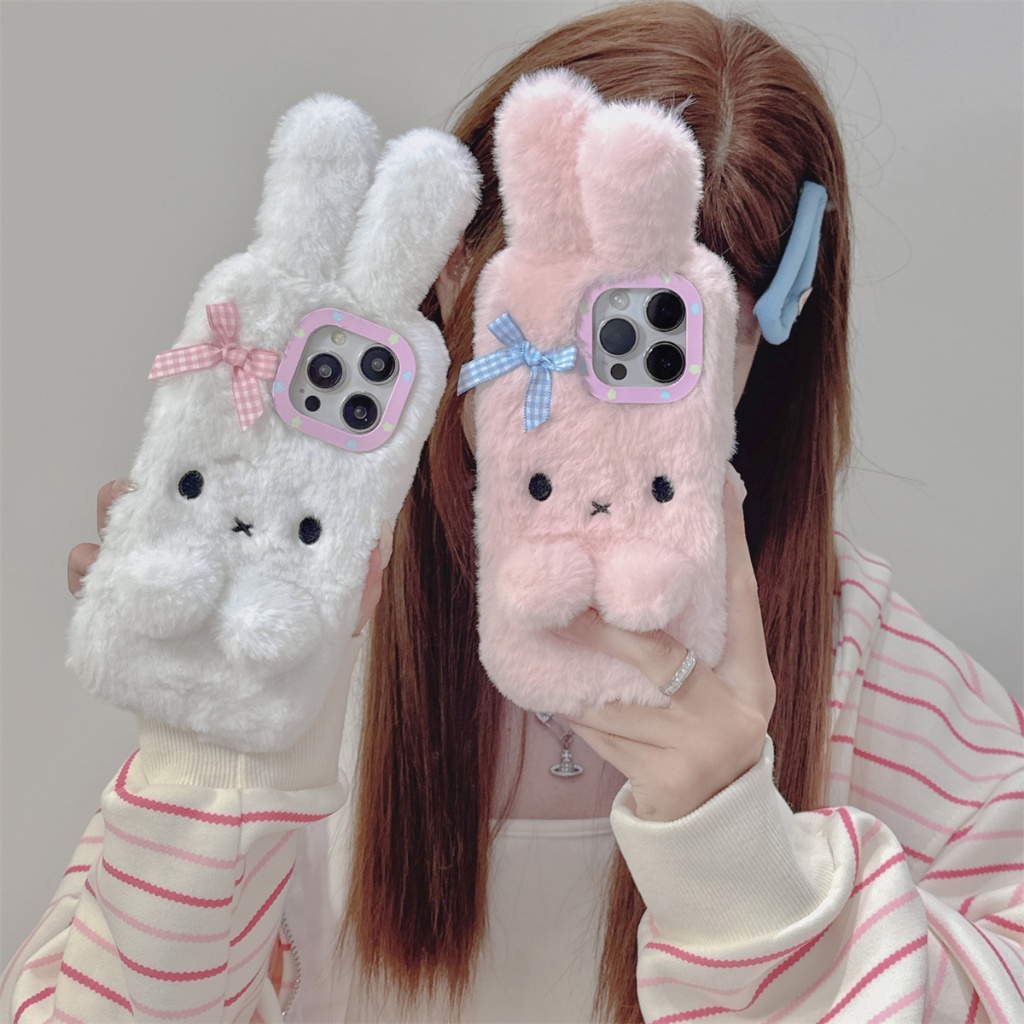 เคส IPhone กระต่าย Miffy สําหรับ IPhone 16 ProMax 15ProMax 15Plus 13 12 11 14 Case