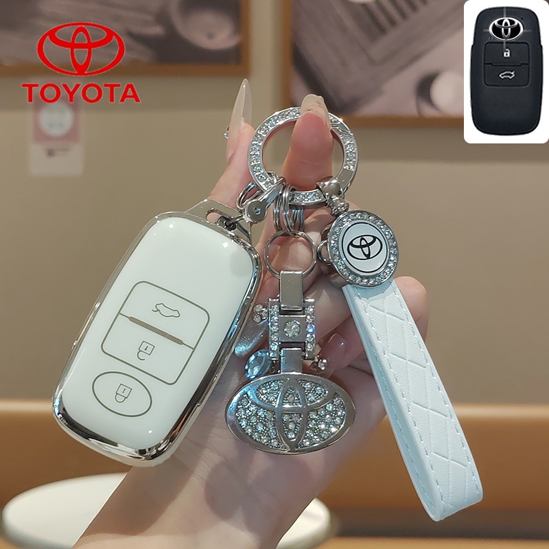 Tpu ฝาครอบกุญแจรถสําหรับ Toyota YARIS 2022-2023/Raize/Avanza/YARIS ativ 2022-2024/Vios/YARIS CROSS 2023-2024 Keyless Smart Entry key Toyota พวงกุญแจ

<p>“><center></p>
<h4></h4>
<p><p><font color=
