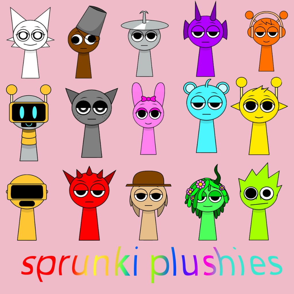 Sprunki Incredibox sprunki ของเล่นตุ๊กตาของขวัญคริสต์มาสสําหรับเด็ก Oren Raddy