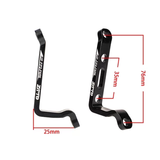 Ztto จักรยานดิสก์เบรกอะแดปเตอร์ MTB กรอบส้อม PM เป็น FM Caliper Mount จักรยานดิสก์เบรก Adaptor โพสต์ Mount to Flat Mount Adapter
