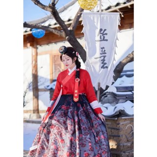 Yanbian Yanji เจ้าหญิงเกาหลีฮันบกเกาหลี Clockwork เสื้อผ้าผู…