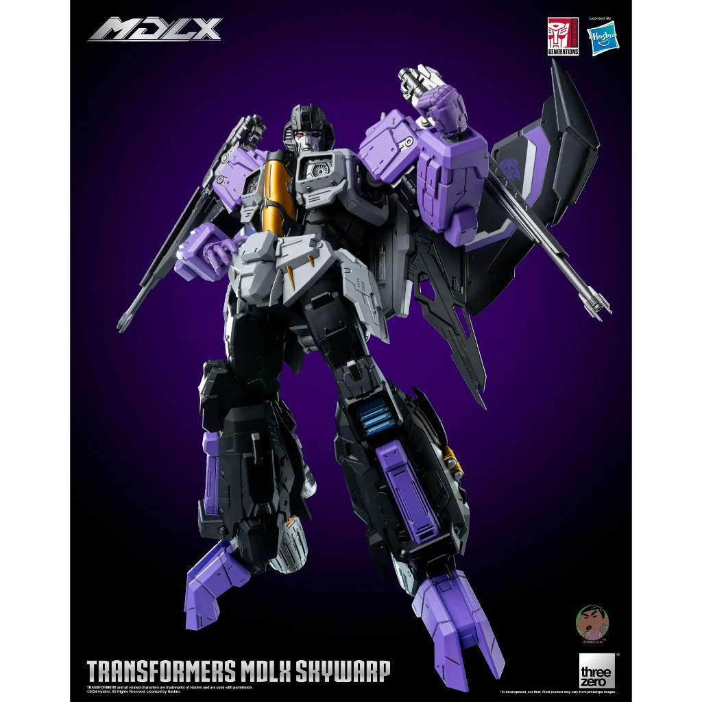 แอ็คชั่นฟิกเกอร์ Threezero Transformers MDLX Skywarp