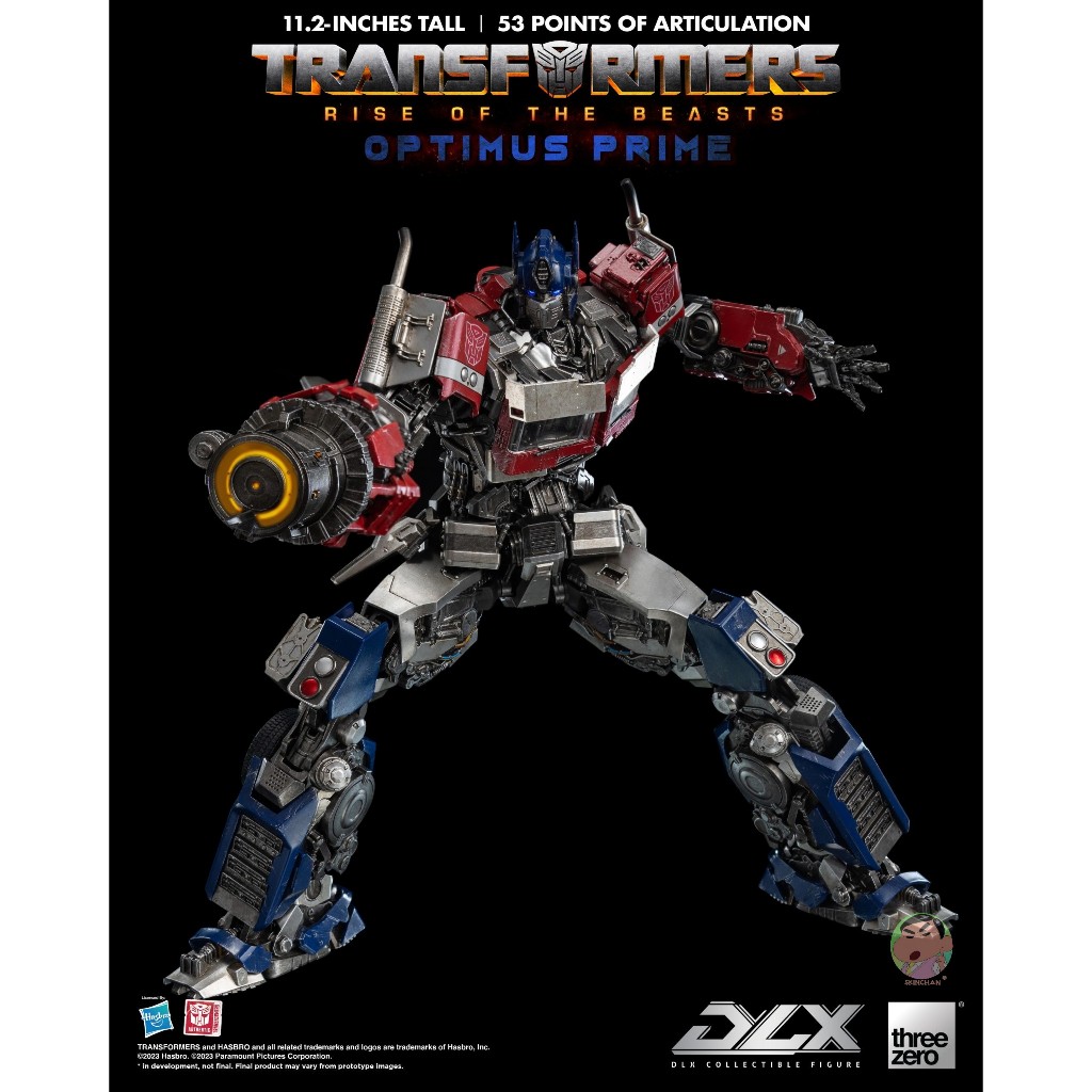 หม้อแปลงสามศูนย์: Rise of the Beasts DLX Optimus Prime Action Figure