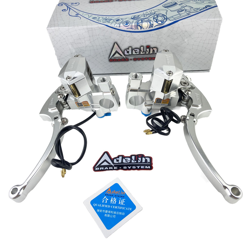 ลูกสูบ 15 มม.สากล Adelin PX-18 CNC รถจักรยานยนต์เบรคปั๊มคลัตช์แม่มือจับคันโยก