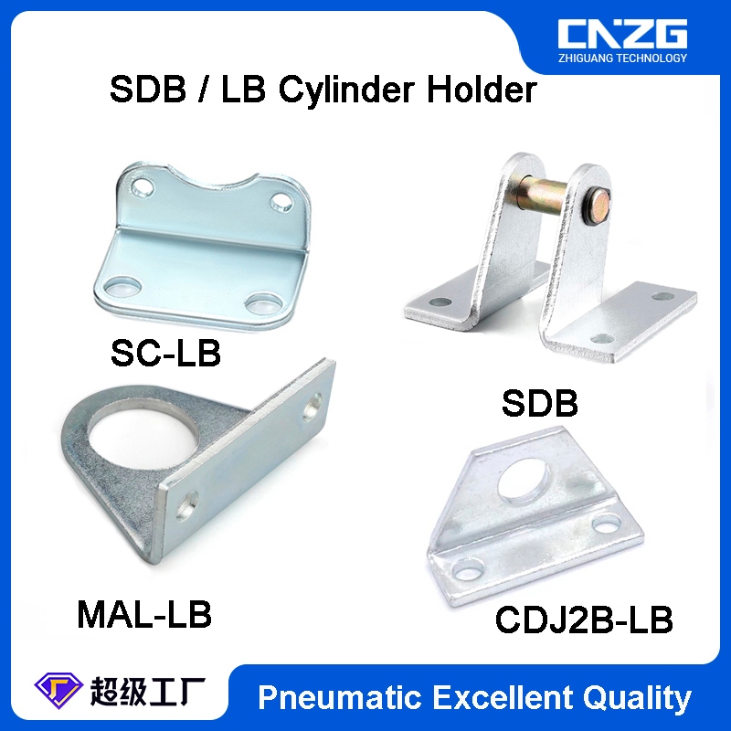 Cnzg Air กระบอก SDB/LB ฐานยึดเท้าสําหรับ MAL/MA CDJ2B กระบอกผู้ถือวงเล็บ