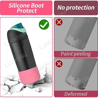 Owala Boot 12oz 14oz 16oz ซิลิโคน Boot ใช้งานร่วมกับ Owala Kids 14oz 16 Oz Swell Boot สําหรับ Owala, สูง Anti-Slip ด้านล่างสําหรับ อุปกรณ์เสริม