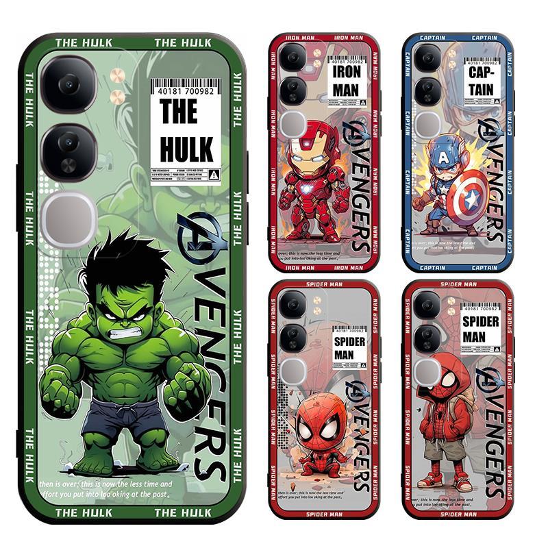 เคสสําหรับ VIVO V40 LITE Y19s Y200 V2417 V2419 4G 5G hulk iron man Case Soft Cover ราคา ถูกที่สุด ดีลบีเคเค