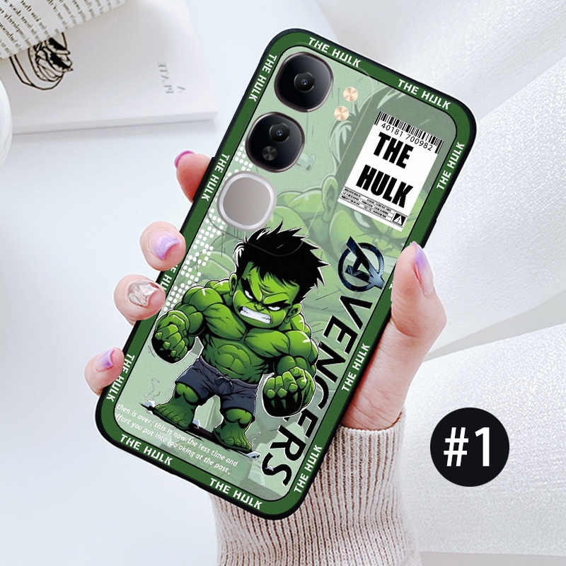 เคสสําหรับ VIVO V40 LITE Y19s Y200 V2417 V2419 4G 5G hulk iron man Case Soft Cover ราคา ถูกที่สุด ดีลบีเคเค แกลเลอรีภาพที่ 2