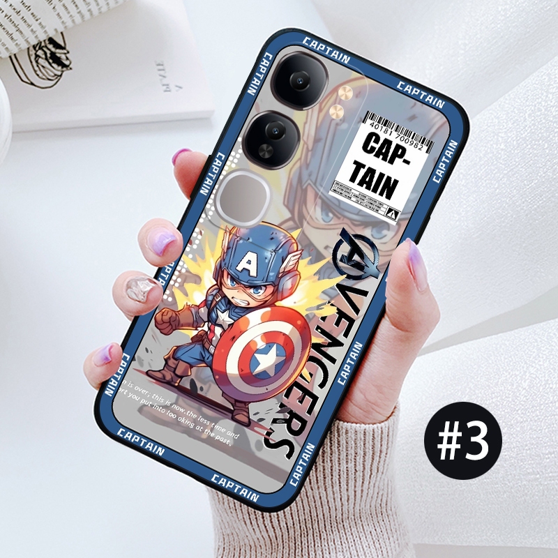 เคสสําหรับ VIVO V40 LITE Y19s Y200 V2417 V2419 4G 5G hulk iron man Case Soft Cover ราคา ถูกที่สุด ดีลบีเคเค แกลเลอรีภาพที่ 4