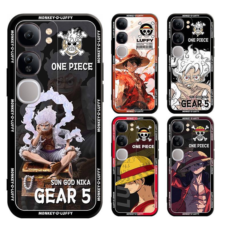 สําหรับ VIVO V40 LITE Y19s Y200 V2417 V2419 4G 5G onepiece luffy กรณีนุ่ม