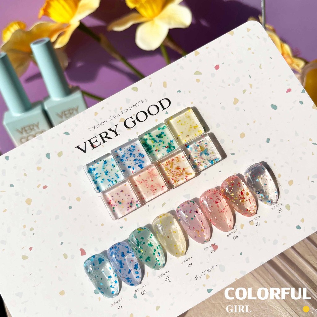 【พร้อมส่ง】8 ชุดยาทาเล็บสี เจลหินขัด เจลกึ่งซึมผ่านได้ยาทาเล็บกาว สีทาเล็บเจล สีเจลแถมชาทสีฟร +ฐานไม้