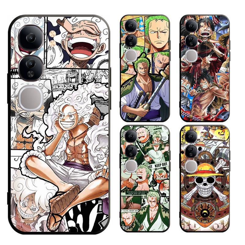 สําหรับ VIVO V40 LITE Y19s Y200 V2417 V2419 4G 5G onepiece luffy กรณีนุ่ม