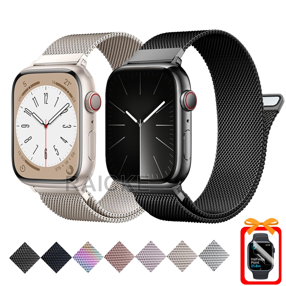 สายรัดโลหะสแตนเลสคลาสสิกสำหรับ iWatch Series 11/10/9/8/7/6/5/4/3 / SE / Ultra 2 46mm 45mm 41mm 49mm 44mm 40mm 42mm 38mm