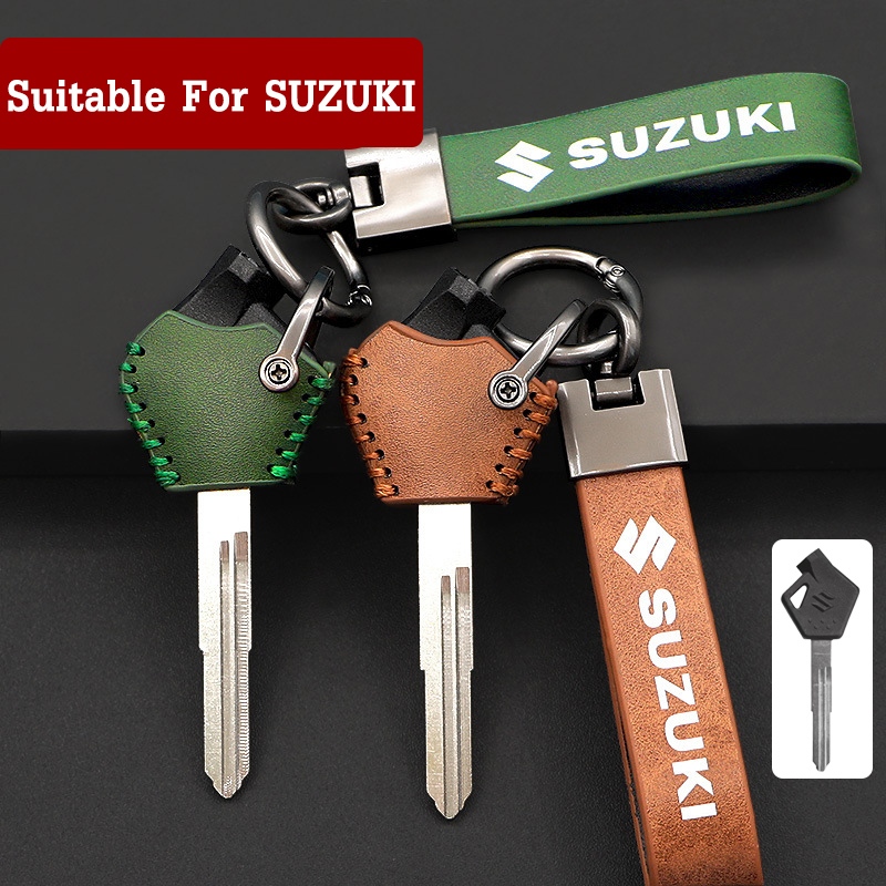 เคสกุญแจ Suzuki เหมาะสําหรับ Suzuki UY125/GSX 250r/DL 250 ฝาครอบกุญแจอุปกรณ์เสริมพวงกุญแจ