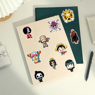 50 ชิ้นตลก One Piece DIY Creative Home Decal สติกเกอร์ Kawaii การ์ตูนสติกเกอร์กันน้ํา