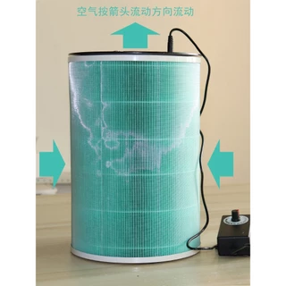HEPA Air Filter Purifier ไส้กรอง เครื่องฟอกอากาศ รุ่น เครื่องฟอกอากาศทำเองง่ายๆ สามารถใช้องค์ประกอบตัวกรอง Mi 1 2 3 2S / 2H / 3H / Pro / 2C / 3C ได้ ขจัดกลิ่นควันฟอร์มาลดีไฮด์ PM2.5