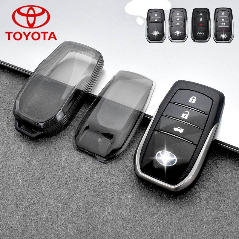 Toyota รถ Remote Key Case สําหรับ Toyota FORTUNER/Hilux/Revo/Innova/Harrier/FORTUNER legeng/GR SPORT Key Cover พวงกุญแจ