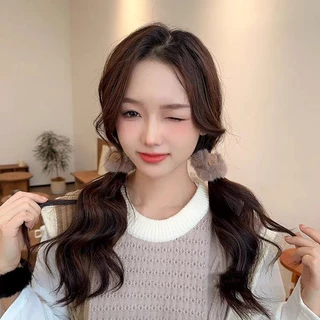 เกาหลีตุ๊กตาหมีเชือกผมหญิง อิน ของขวัญวันเกิดนักเรียนน่ารัก