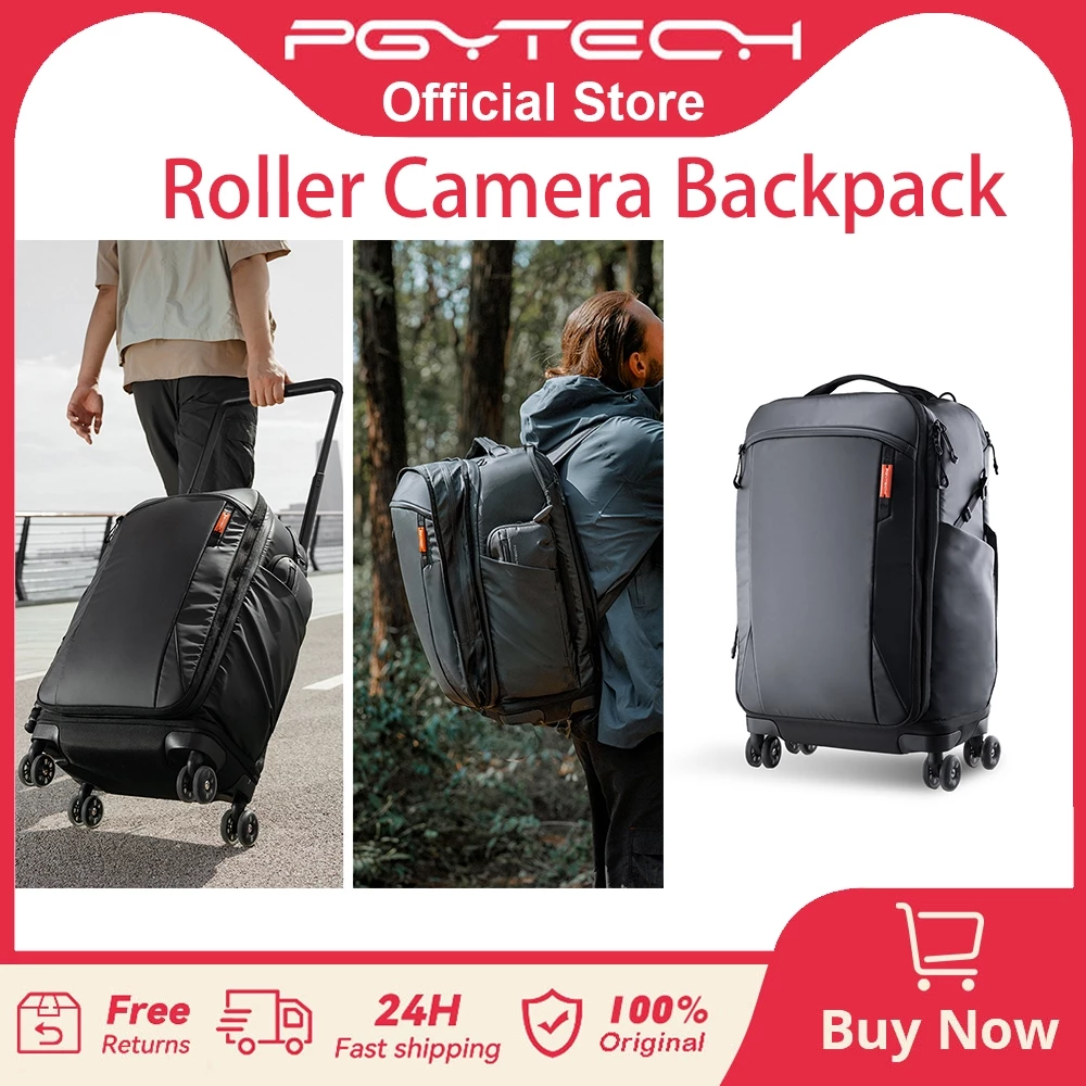 PGYTECH Roller Camera Backpack (Space Black) - กระเป๋าเป้สะพายหลังใส่กล้อง PGYTECH Roller