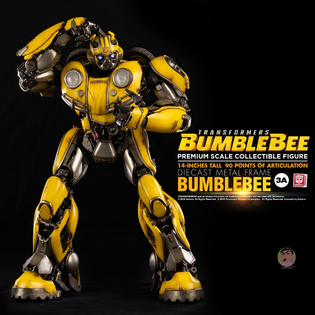 Threezero Transformers Bumblebee Bumblebee ฟิกเกอร์แอ็คชั่นขนาดพรีเมี่ยม