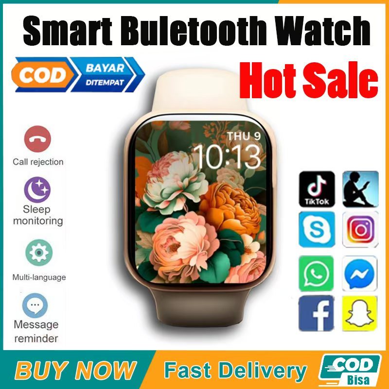 Mall แฟชั่น 2024 Aolon End of the Month Foom Lite Smartwatch 1.83 นิ้ว Bluetooth Talk สมาร์ท IP68 กันน้ํา Ultra Long Life Smartwatch ออกซิเจนในเลือดกีฬา Smartwatch