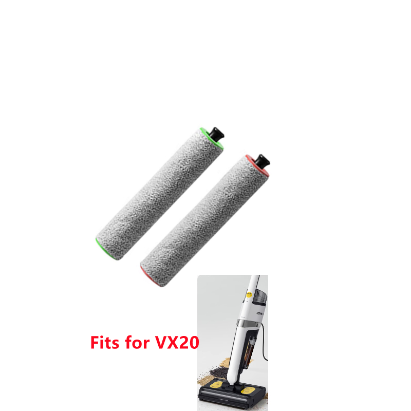 แปรงกลิ้งฆ่าเชื้อสําหรับ Deerma VX20 อุปกรณ์เสริมชิ้นส่วนทําความสะอาดพื้นแกนคู่