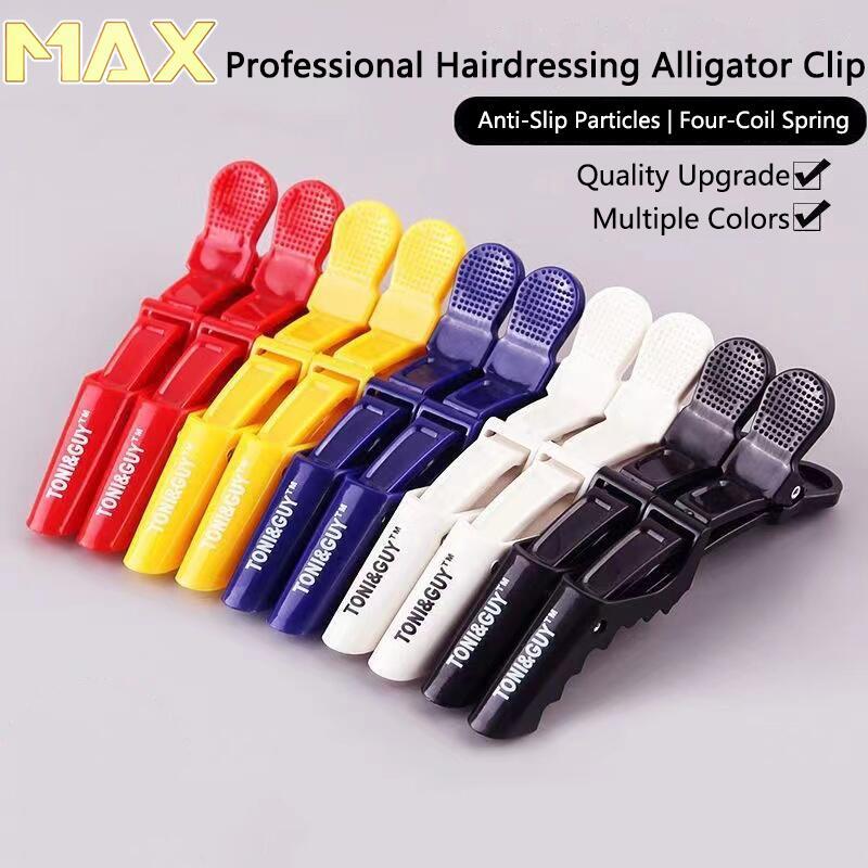 ร้านทําผมดัดผมตําแหน่งคลิปพาร์ทชั่นเป็ดจะงคลิปย้อมผมคลิปจระเข้กิ๊บพลาสติกช่างทําผมและเครื่องมือความงาม