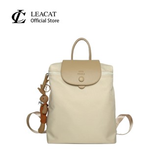 Leacat กระเป๋าเป้สะพายหลังความจุขนาดใหญ่สําหรับผู้หญิงผ้า Ox…