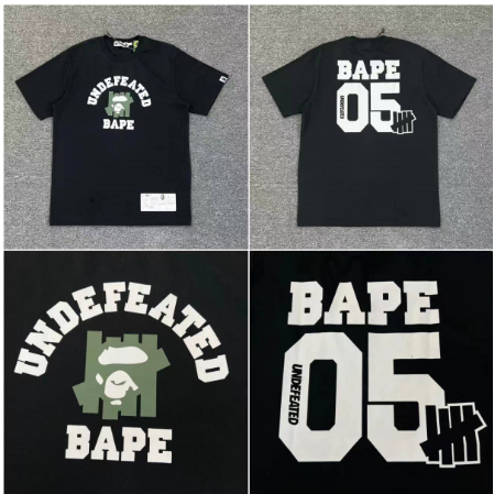 ใหม่ BAPEe เสื้อยืดลําลอง แขนสั้น คอกลม เรืองแสง สไตล์ สําหรับผู้ชาย ผู้หญิง