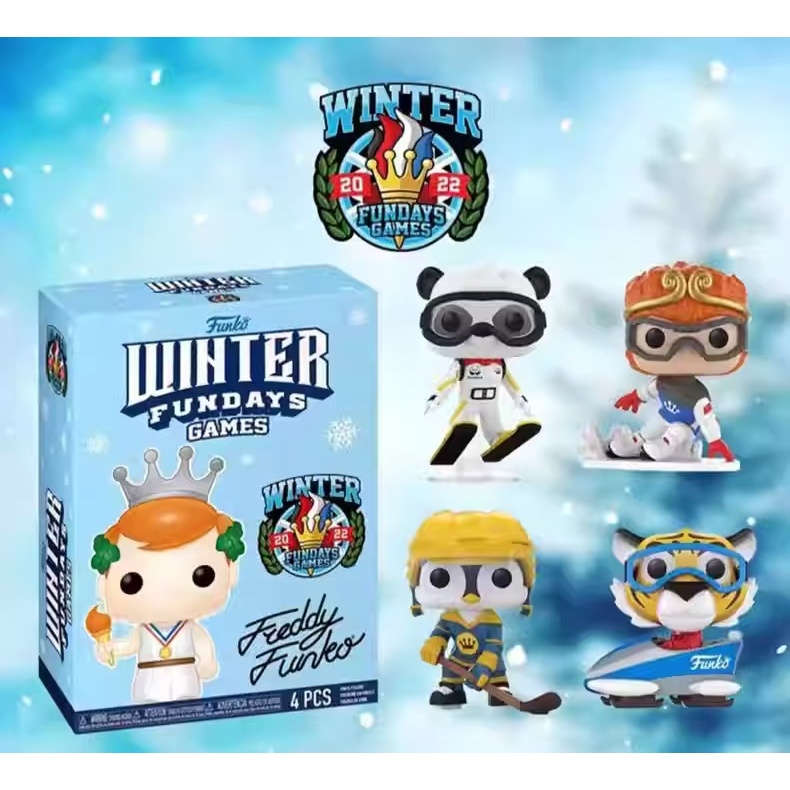 Funko Winter Fundays ป๊อป! ฟิกเกอร์ 4 แพ็ค