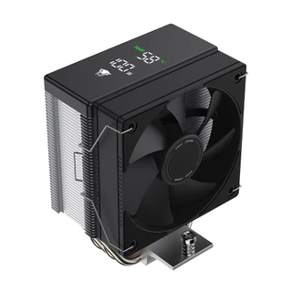 Jungle Leopard AF400S / AF401-DGT / KF401-DGT Digital CPU Cooler อุณหภูมิดิจิตอลสีดํา/สีขาว 10 ซม.120 มม.พัดลม CPU สําหรับ Intel LGA1155 LGA1200 LGA1700 AMD AM5 AM4