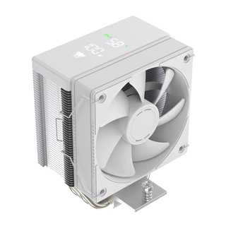 Jungle Leopard AF400S / AF401-DGT / KF401-DGT Digital CPU Cooler อุณหภูมิดิจิตอลสีดํา/สีขาว 10 ซม.120 มม.พัดลม CPU สําหรับ Intel LGA1155 LGA1200 LGA1700 AMD AM5 AM4