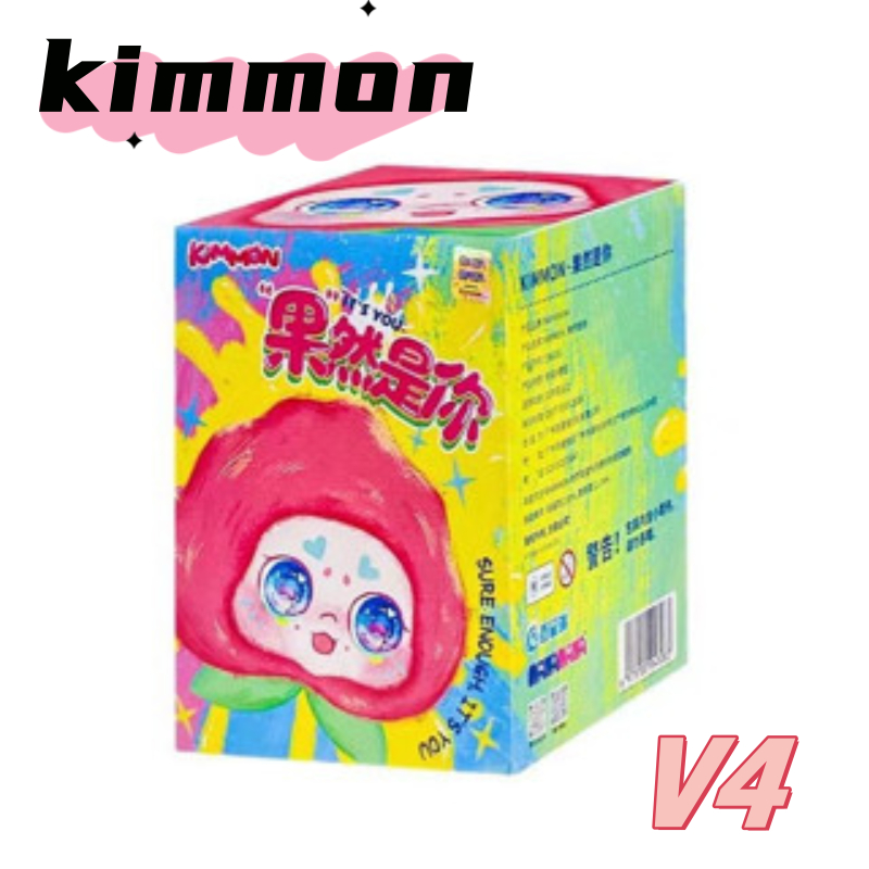 【In stock】 KIMMON V4 Sure Enough IT’S You KIMMON Fruits Strange Creatures Are You Series Blind Box