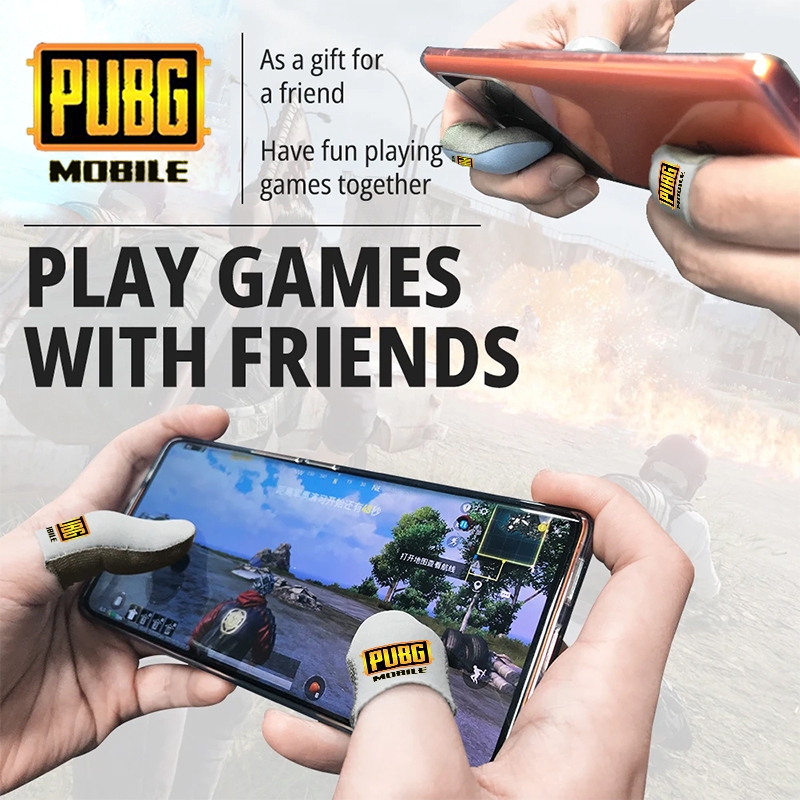 Bluewow PUBG ถุงมือสําหรับเล่นเกม ถุงมือปลายนิ้ว กันเหงื่อ และกันลื่น เหมาะสําหรับเกมมือถือทั้งหมด PUBG, MLBB, CODM