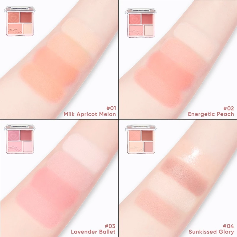 Judydoll บลัชออน-ไฮไลท์ โทนแดง-นู้ดธรรมชาติ เนื้อครีม thumbnail 5