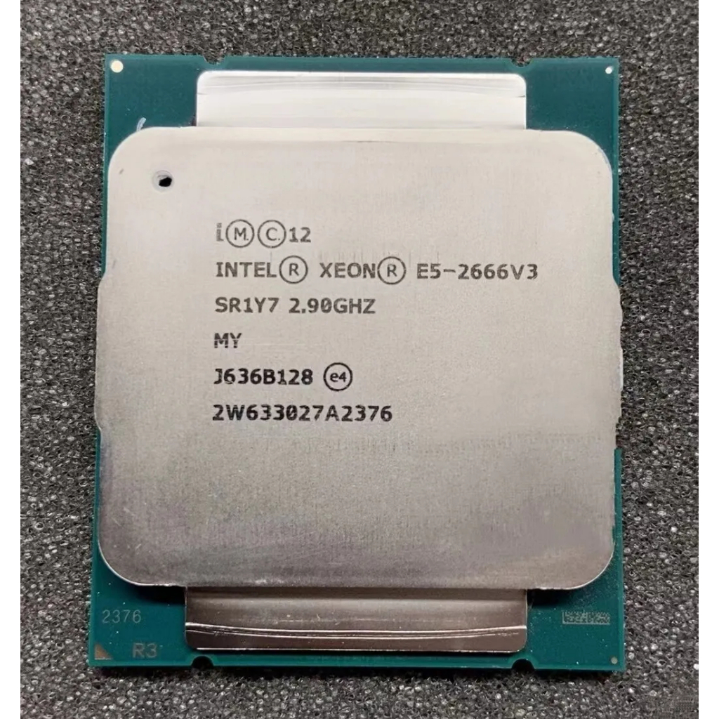 E5.666 V3 10 Core SR1Y7 2.9 Ghz 135W ซ็อกเก็ต LGA 2011-3 CPU