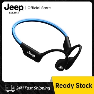 Jeep EC025 หูฟังบลูทูธ 5.4 IPX8 กันน้ํา ว่ายน้ํา หูฟัง Bone Conduction เครื่องเล่น MP3 ขนาด8GB พร้อมไฟ LED