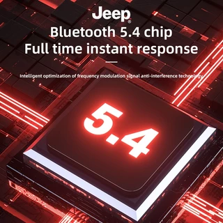 Jeep EC025 หูฟังบลูทูธ 5.4 IPX8 กันน้ํา ว่ายน้ํา หูฟัง Bone Conduction เครื่องเล่น MP3 ขนาด8GB พร้อมไฟ LED
