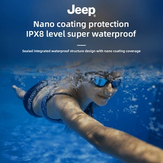 Jeep EC025 หูฟังบลูทูธ 5.4 IPX8 กันน้ํา ว่ายน้ํา หูฟัง Bone Conduction เครื่องเล่น MP3 ขนาด8GB พร้อมไฟ LED
