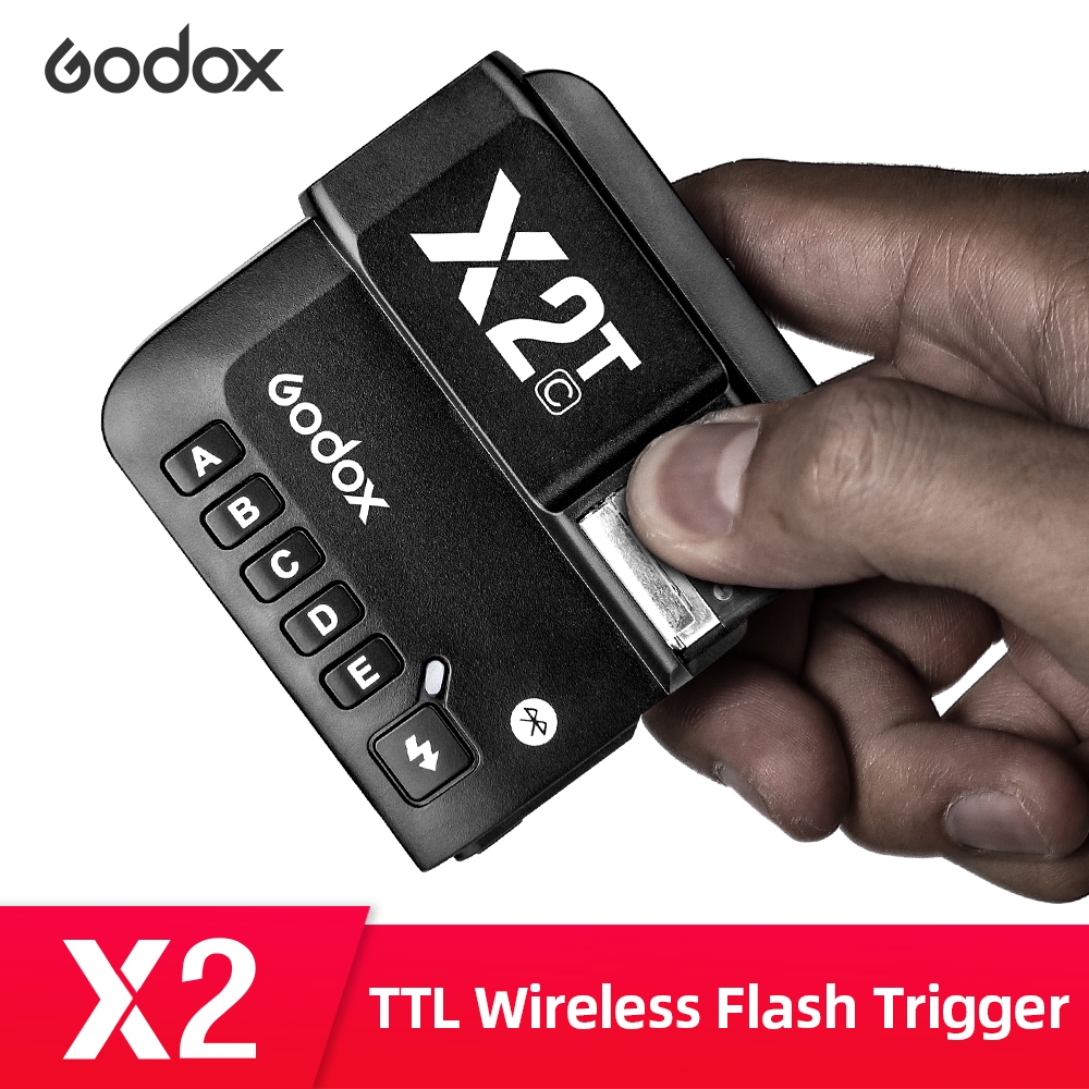 Godox X2T-C X2T-N X2T-S X2T-F X2T-O X2T-P TTL 1/8000s HSS แฟลชทริกเกอร์ไร้สายเครื่องส่งสัญญาณ